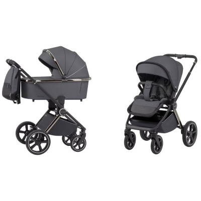 Коляска 2 В 1 Ultimo Cool Grey Chrome Carrello CRL-6511